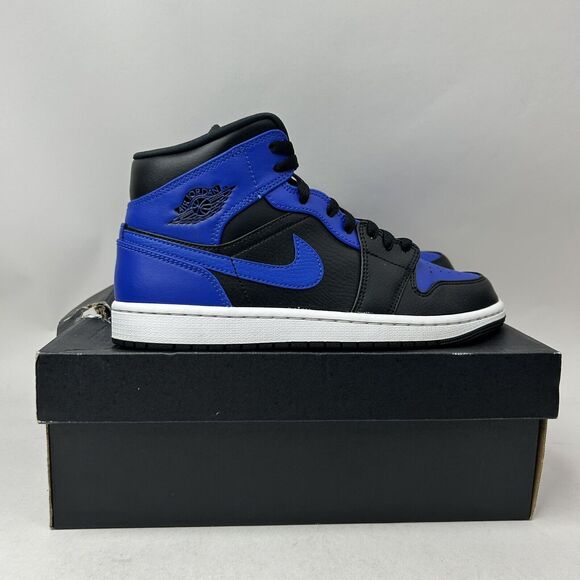 Nike Shoes Air Jordan 1 Mid Retro “Hyper Royal” 2023 - Picture 5 of 8